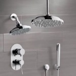 Remer DCS01 Dual Shower Head Shower System with Handheld